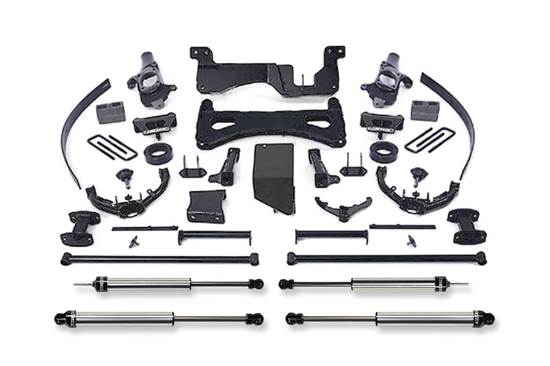 PERF SYS 8in W/DLSS SHKS 01-06 GM C/K2500HD, C/K3500 NON DUALLY by Fabtech