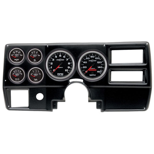 AutoMeter Dash Kit Direct Fit, (5" X2, 2 1/16" X4), Chevy/Gmc Truck Ac 84-87, Sport-Comp Ii (2923-12)