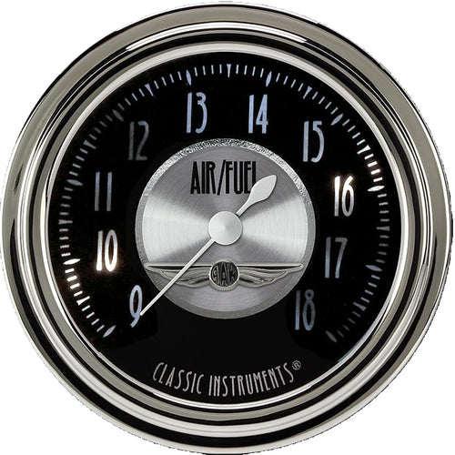 Classic Instruments All American Tradition AT394SLC 2 5/8" Air/Fuel Ratio Gauge Full Sweep