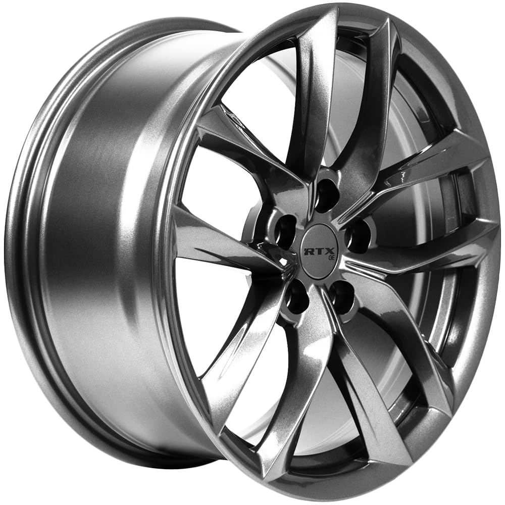 Custom RTX Wheel - 19x8.5, 35 Offset, 5x114.3 Bolt Pattern, 64.1mm Hub - Gunmetal Rim