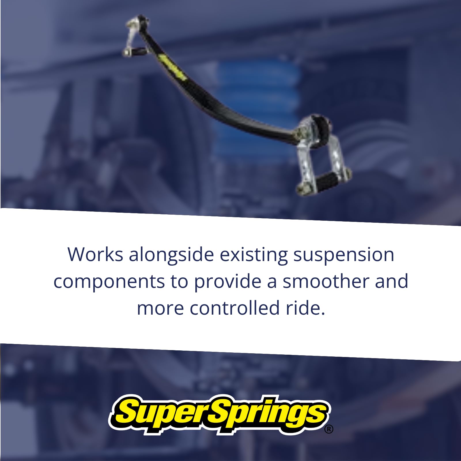Black SuperSpring SSA13.5 SuperSprings, 1 Pack