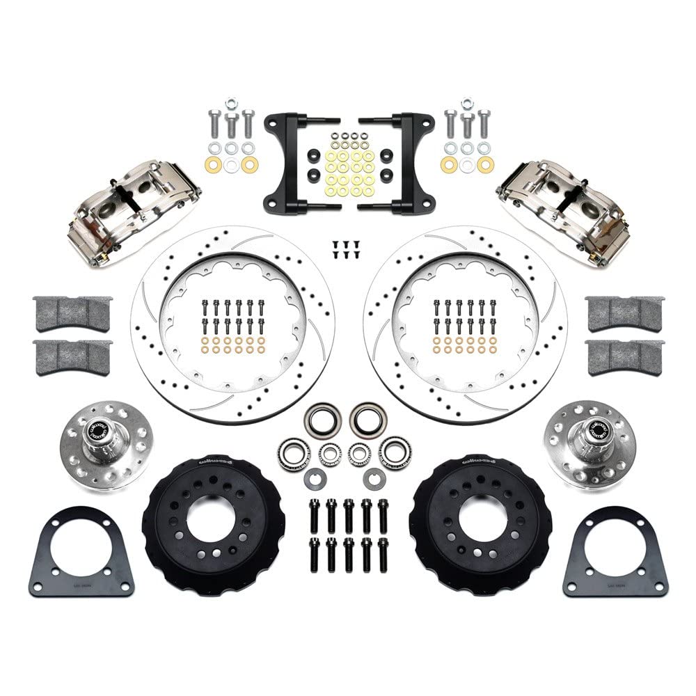 Front Hub Kit FNSL6R,14.00" Drill-Zinc,Pol