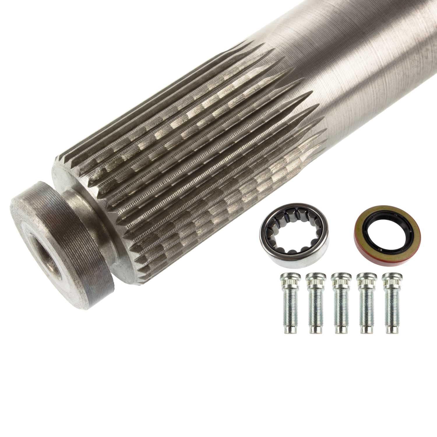 TEN Factory Spline Drive MG25103 Bolt Pattern Axle Shaft Assembly for Ford 8.8, 31 Spline Details Right - Fits Ford Bronco, F-150, E-150,/Econoline Replaces 92-23325, E7TZ4234A, PA5435A, YC2Z4234CA