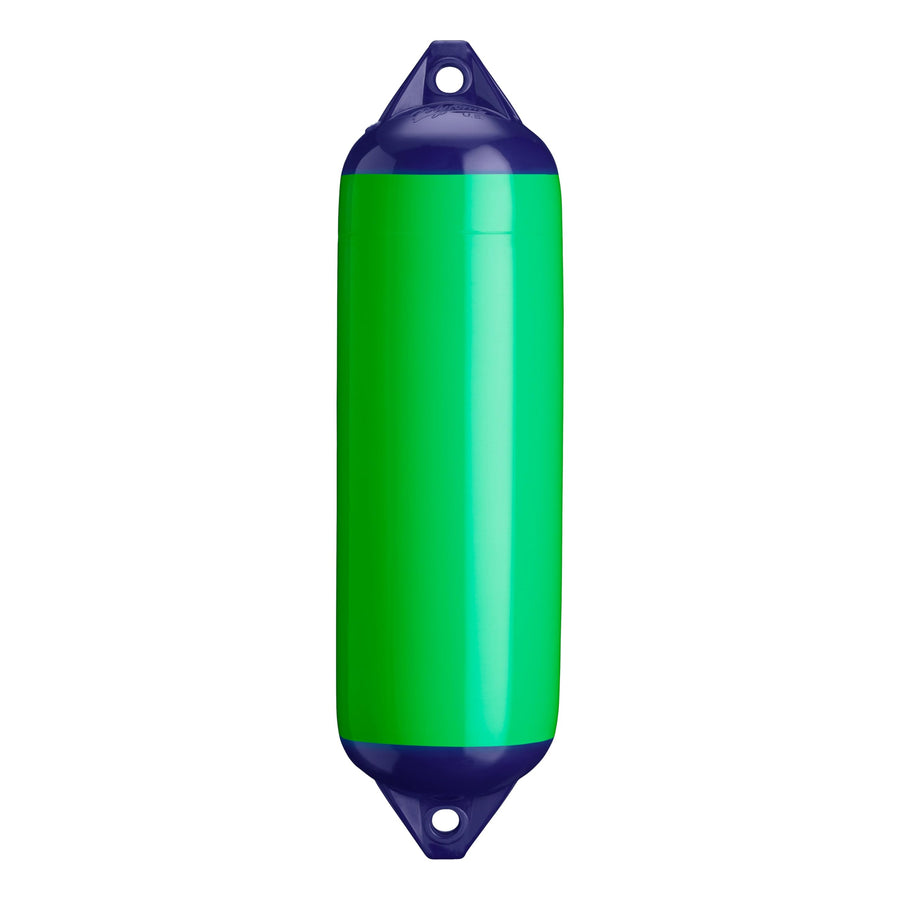 Polyform F-3 Standard Boat Fender F-Series - Blue Ropehold Green