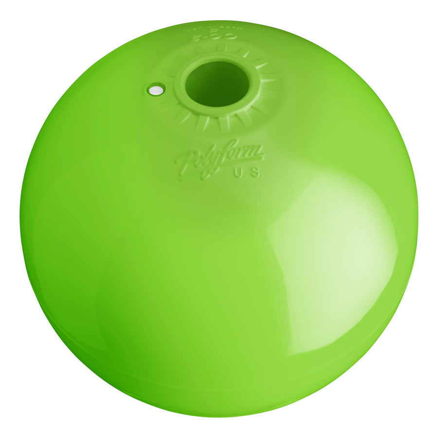 CC-4 Polyform Mooring and Marker Buoy - Lime