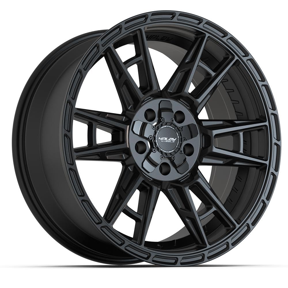 4Play Wheels 4PS20-20090-5D55-18B1: 20X9 Sport2.0 4Ps20 5X5" & 5X5.5" +18Et In Matte Black