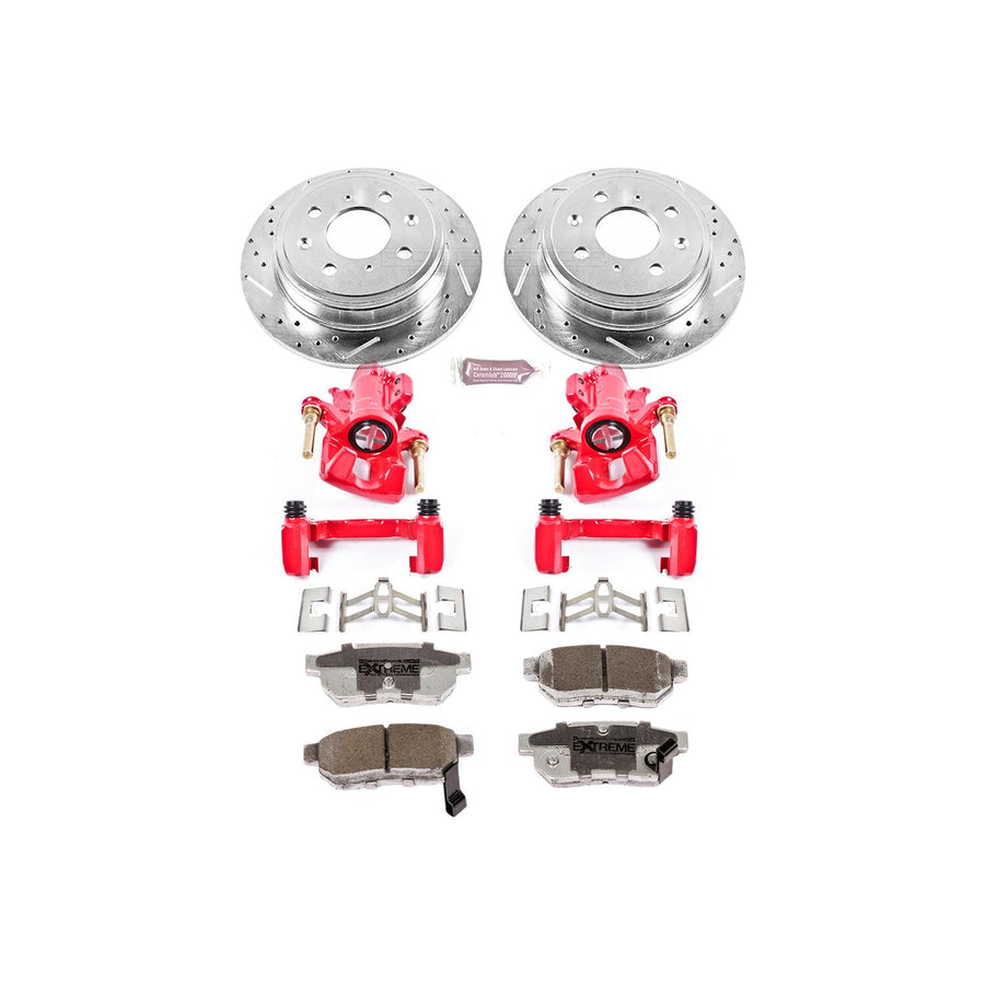 Power Stop Rear KC581-26 Z26 Street Warrior Brake Kit For BMW M3 1995-1999 [Model Specific]