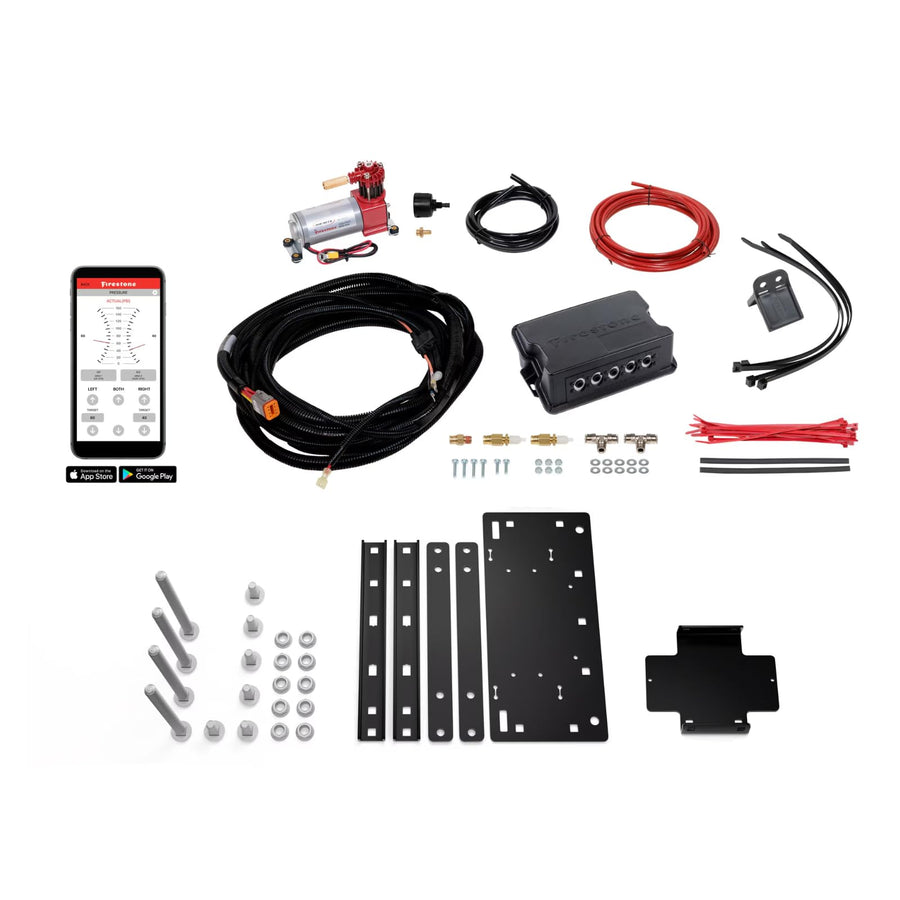 Firestone Air Command Airide 2930 Dual Path Wireless Standard Air Suspension Compressor System | 5-100 PSI | Includes No Drill Mounting Plate | Easy Installation