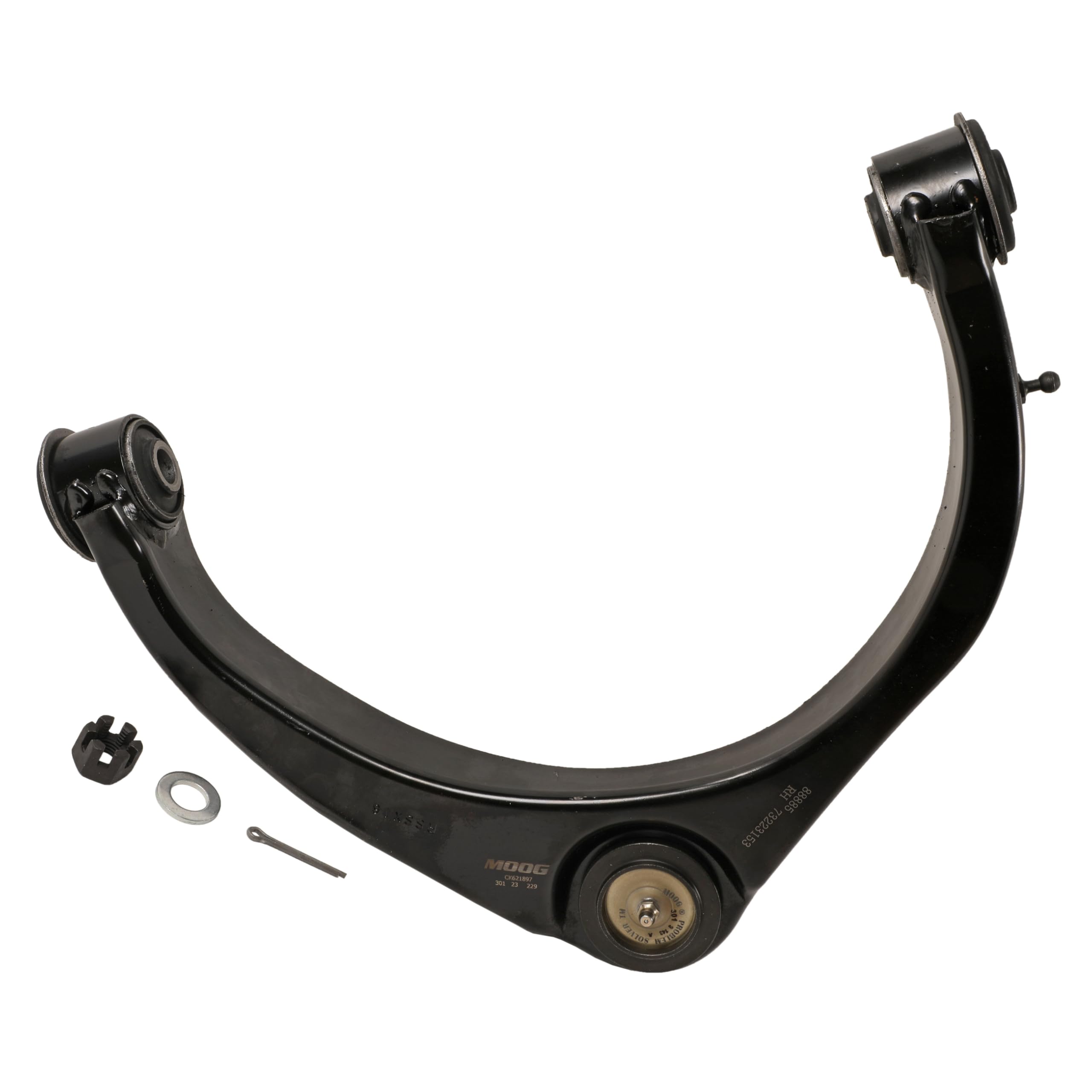 MOOG Front Right Upper Suspension Control Arm and Ball Joint Assembly CK621897 for Ram 1500
