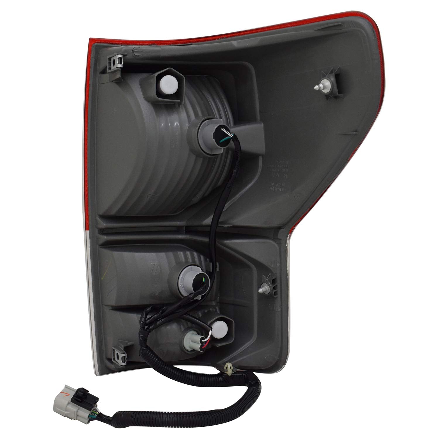 Left TYC Tail Light Assembly Compatible with 2010-2013 Toyota Tundra