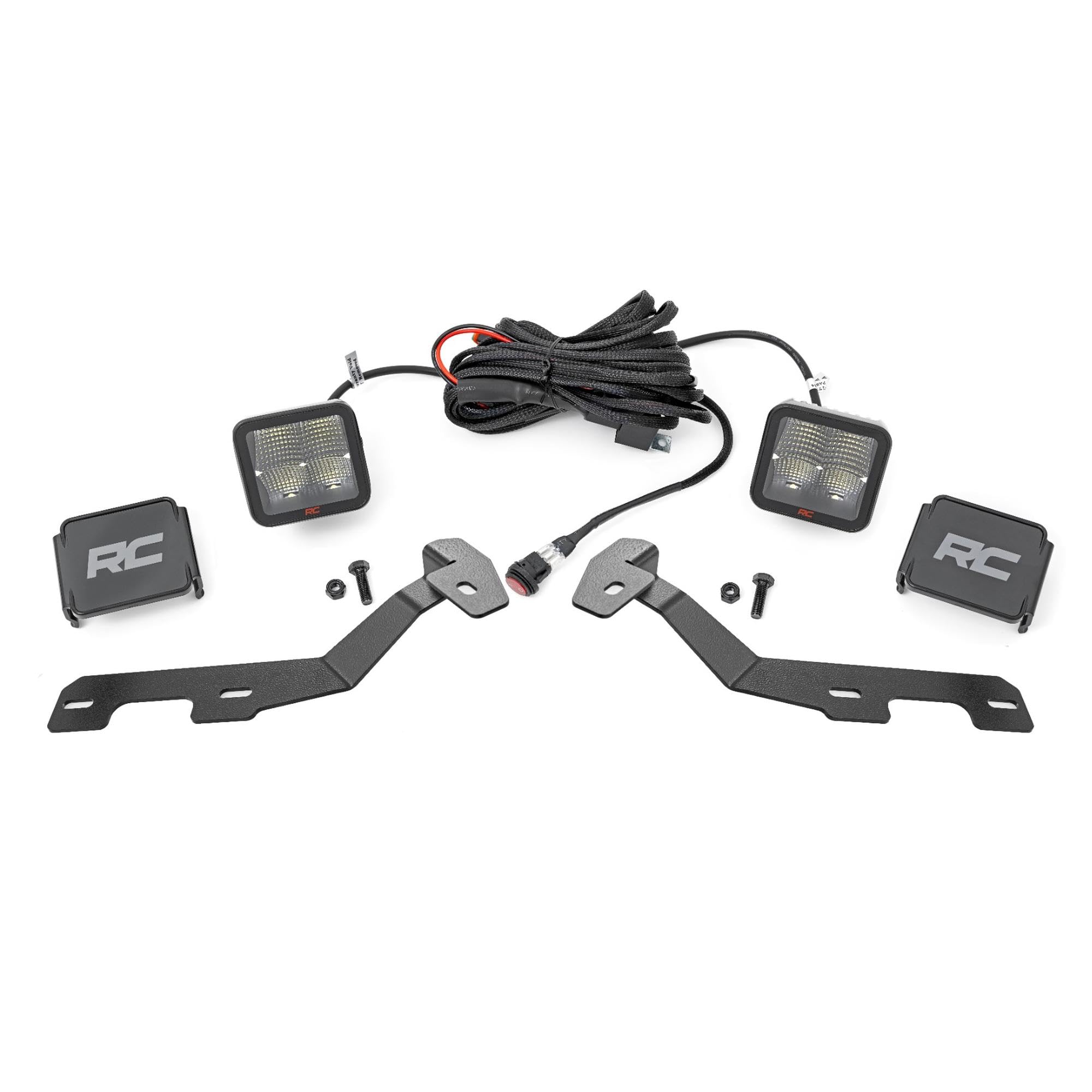 Rough Country Ditch Light Kit LED for 2019-2024 Ram 1500 | Spectrum - 82295