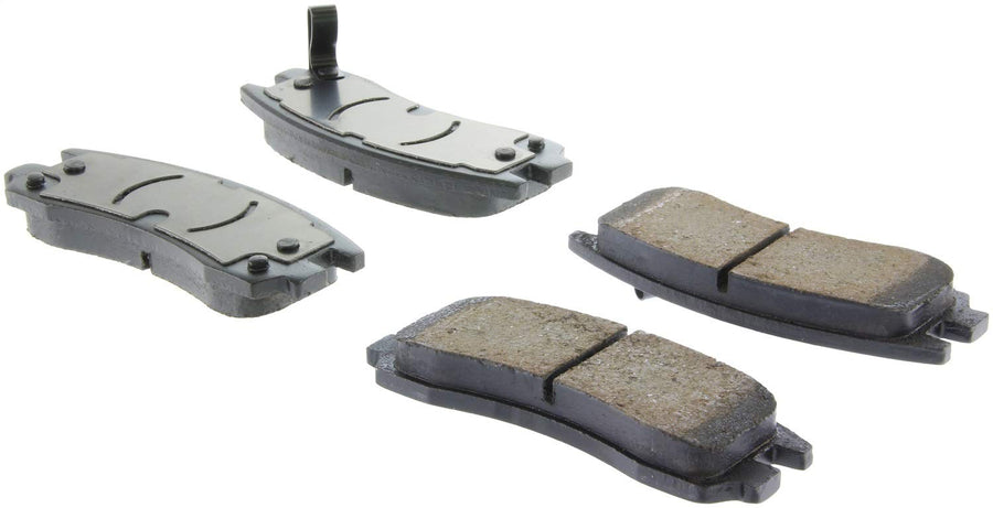 Rear StopTech 308.06980 Brake Pads with Shims and Hardware Street
