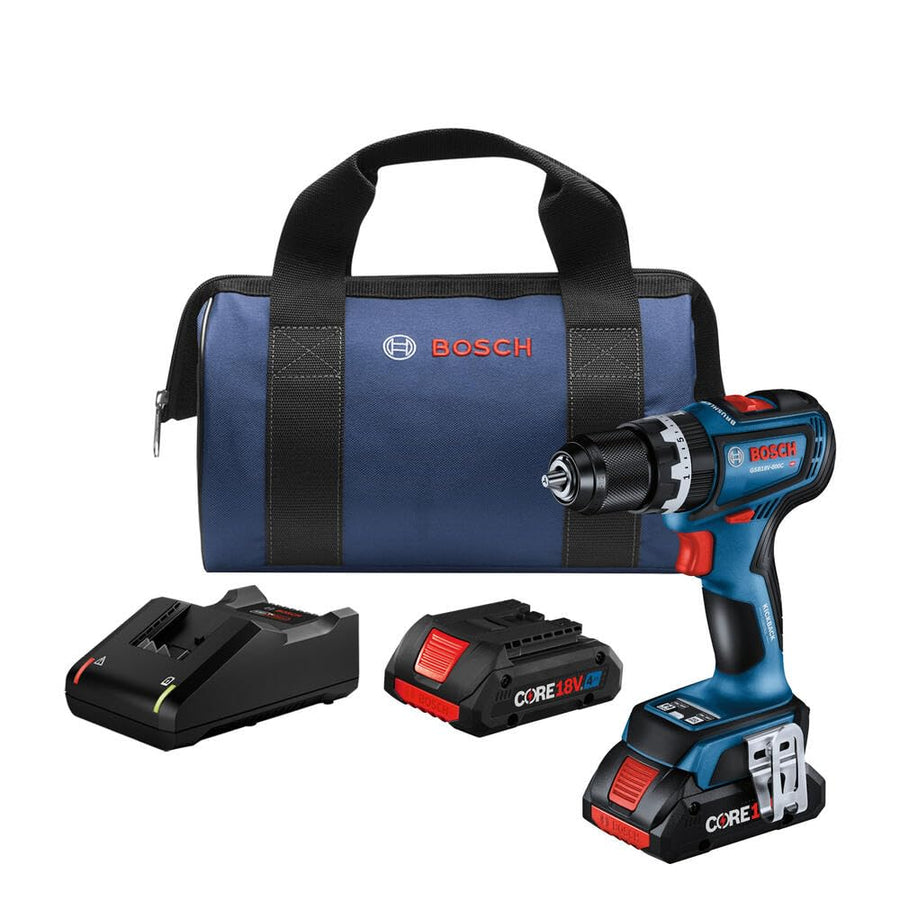 1/2 In. Brushless GSB18V-800CB24 Connected-Ready Hammer Drill/Driver Kit with (1) CORE18V® 4 Ah Advanced Power Battery