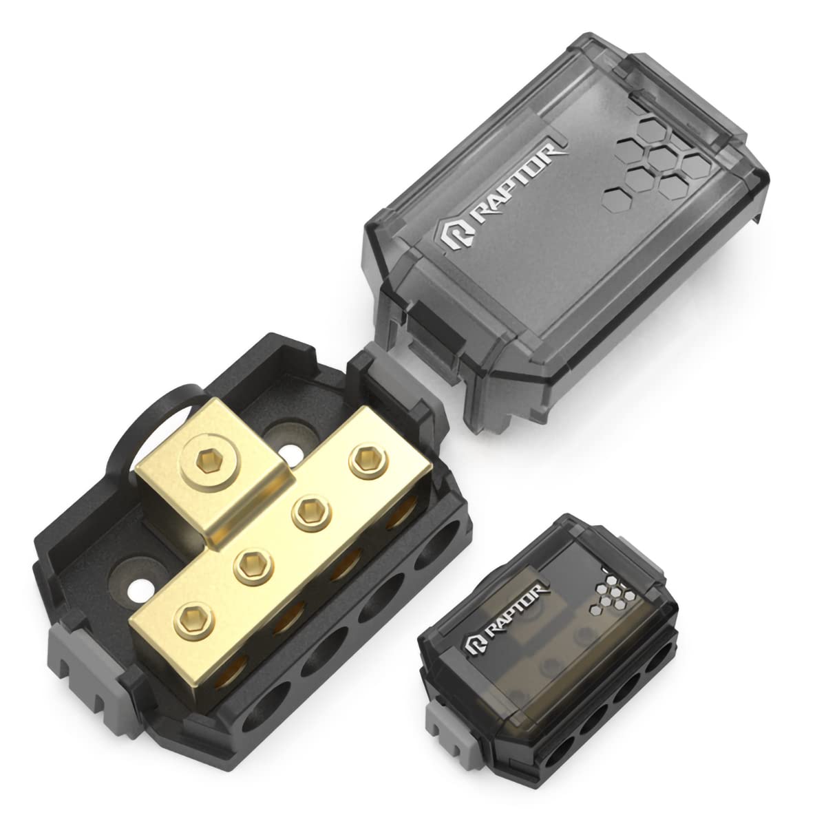 PRO SERIES RAPTOR BY METRA ELECTRONICS 4-POSITION GROUND DISTRIBUTION BLOCK - RDB1