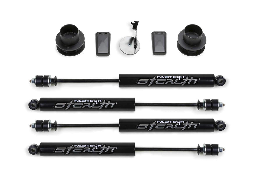 Fabtech K3191M Coil Spacer System w/Stealth Incl. 2.5 in. Coil Spacer For PN[FTS23228/FTS6236] Coil Spacer System
