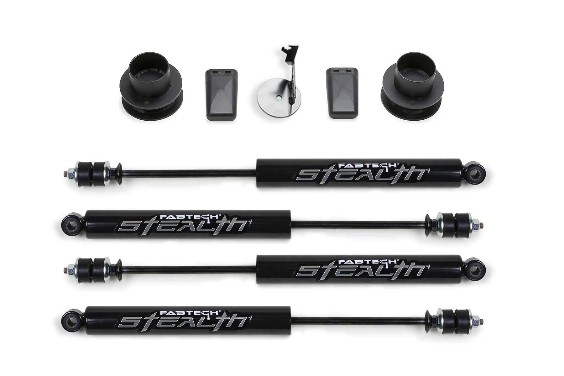 Fabtech K3191M Coil Spacer System w/Stealth Incl. 2.5 in. Coil Spacer For PN[FTS23228/FTS6236] Coil Spacer System