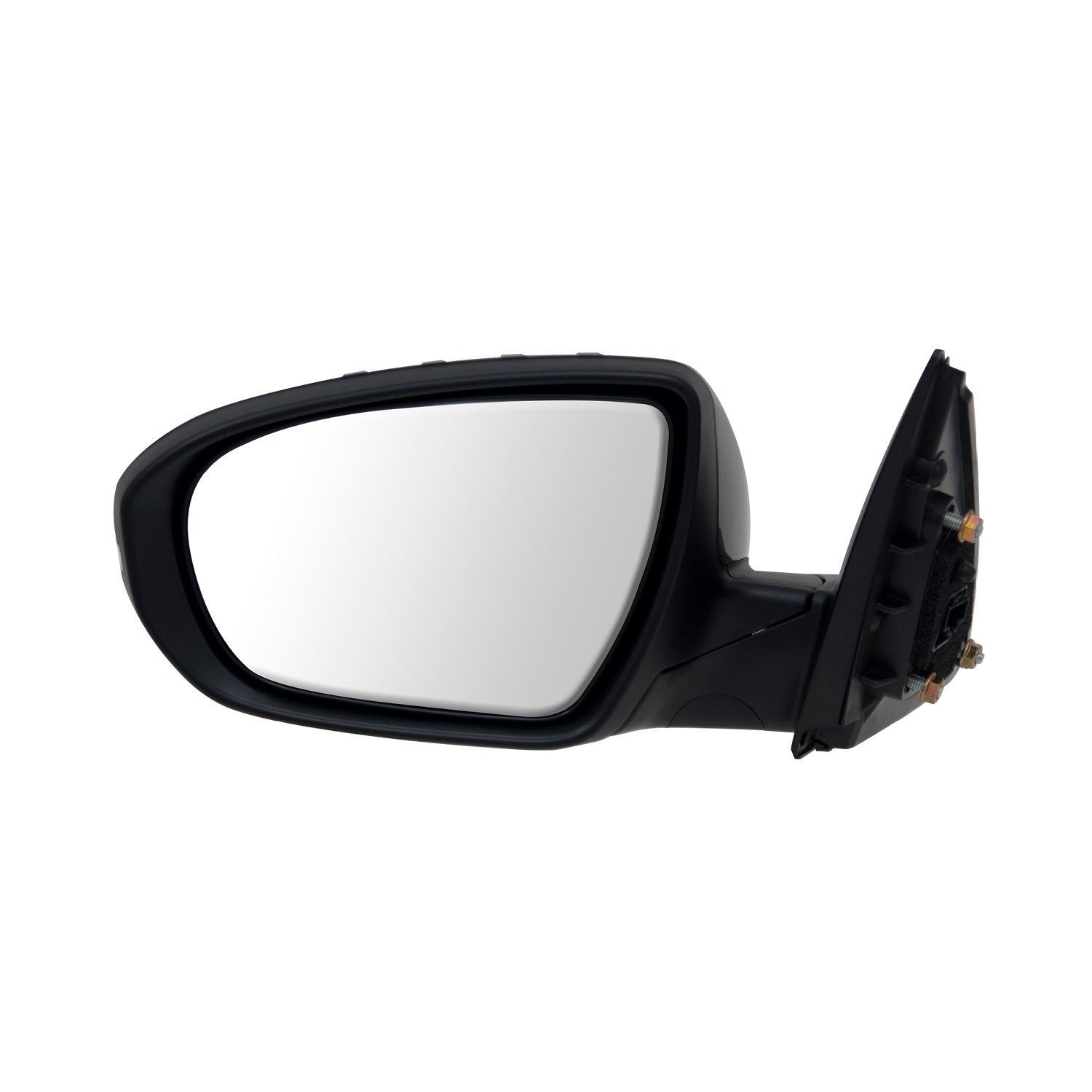 Fit System Driver Side Mirror for Optima Kia, Hybrid, Textured Black w/PTM Cover, w/Turn Signal, Foldaway, Heated Power