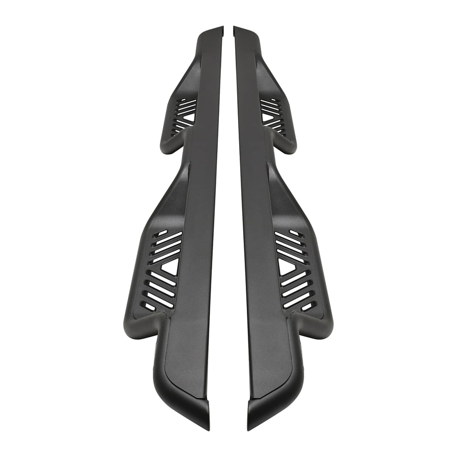 Westin Black Outlaw 20-14125 Drop Nerf Step Bars fits 2019-2022 Silverado Sierra 1500 (Excl. LD/Sierra 1500 Limited) 2020-2022 2500 3500 Double Cab 1 Pair