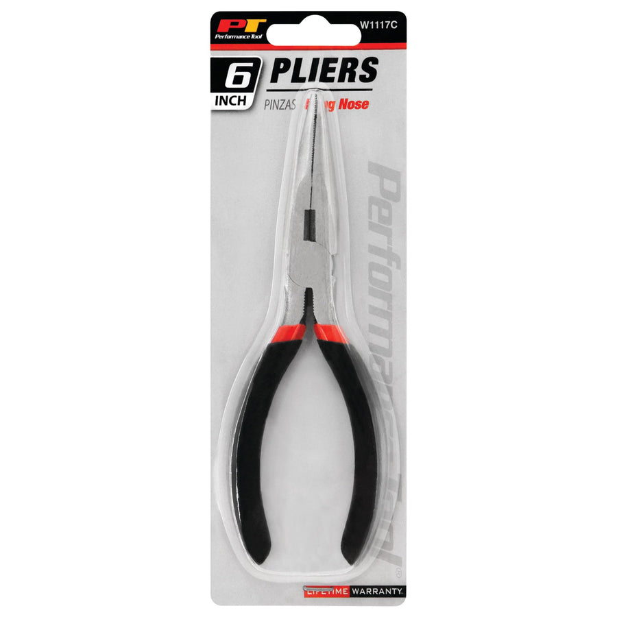 W1117C Performance Tool 6-Inch Long Nose Pliers