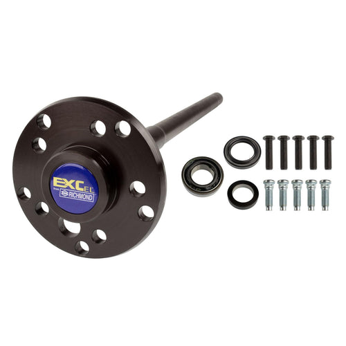 Dana 44 EXCel Drive Axle Shaft Assembly; 29.75" Overall Length; 5 X 4.5 Lug Pattern; 30 Spline; Includes Bearing, Seal And Studs