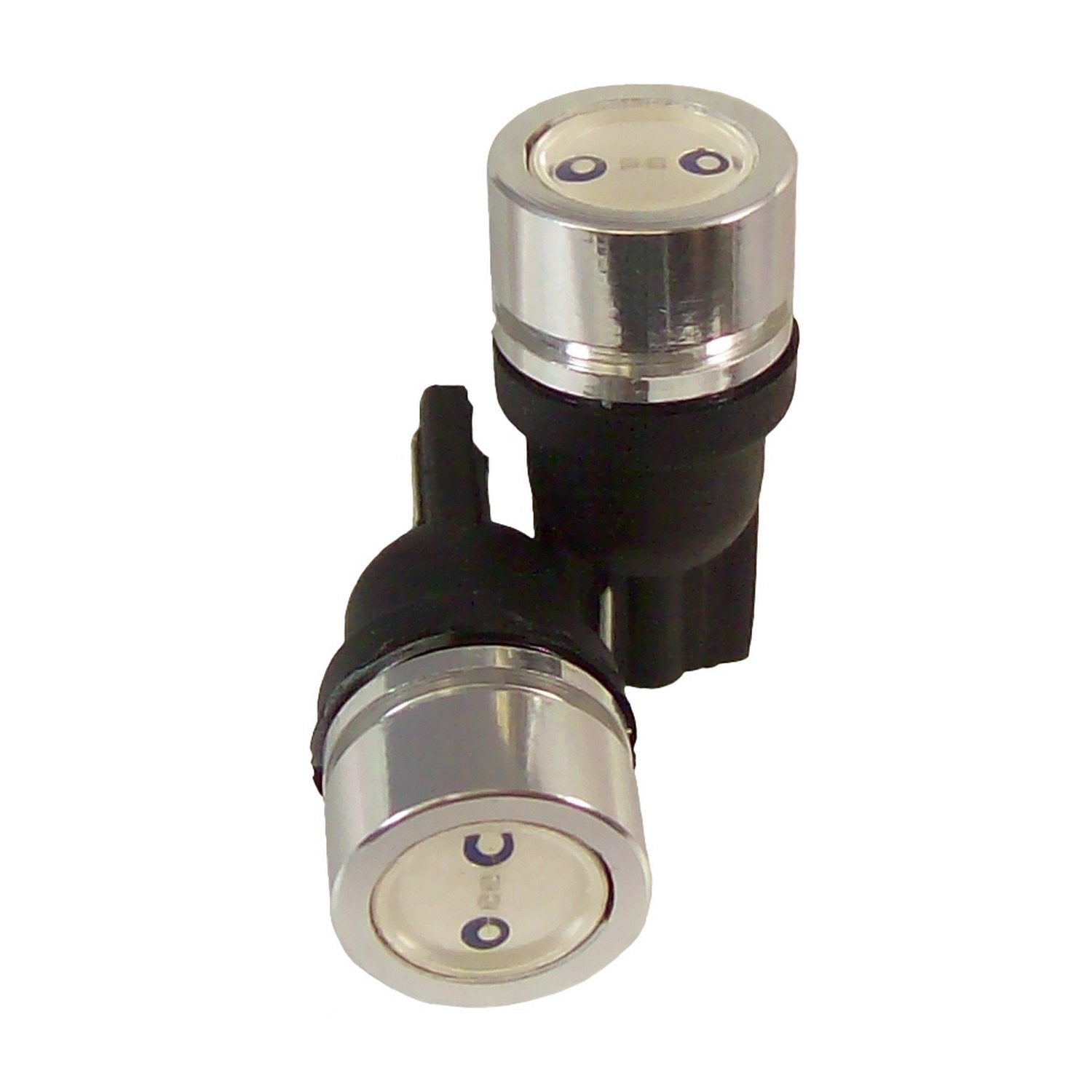 CIPA 93159 1 Watt Blue Powerful Bullet LED T-10 Replacement Bulb - Pack of 2