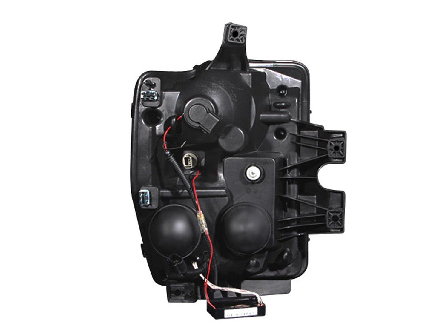 Ford Super Duty Anzo USA 111129 Chrome Projectors with Halos Headlight Assembly - (Sold in Pairs)