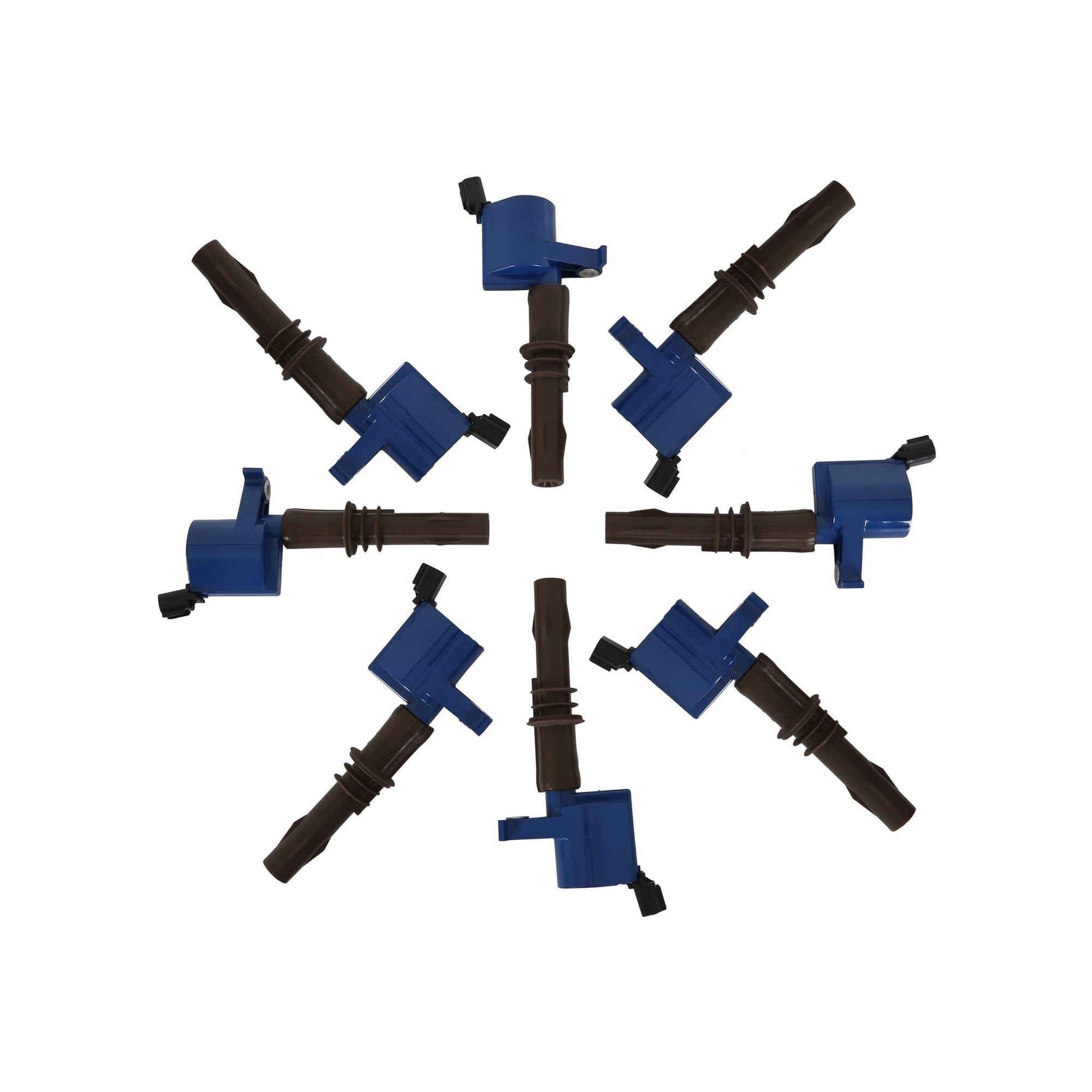 SuperCoil ACCEL 140033EB-8 Ignition Coil - Blue, 8-Pack