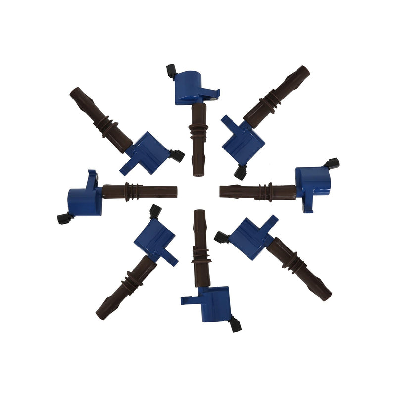 SuperCoil ACCEL 140033EB-8 Ignition Coil - Blue, 8-Pack