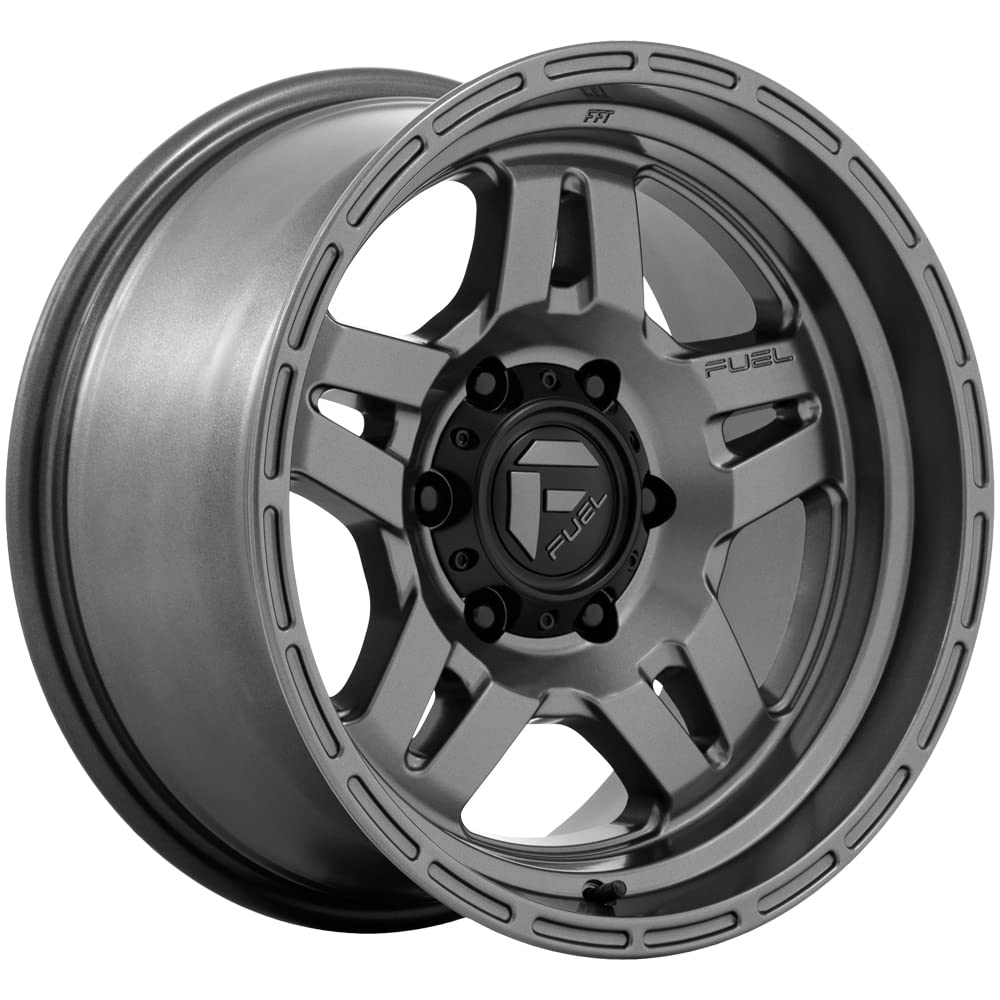 OFF-ROAD FUEL D801 OXIDE 18X9, 5X5.0, 5.04, 1mm MATTE GUNMETAL - D80118907550
