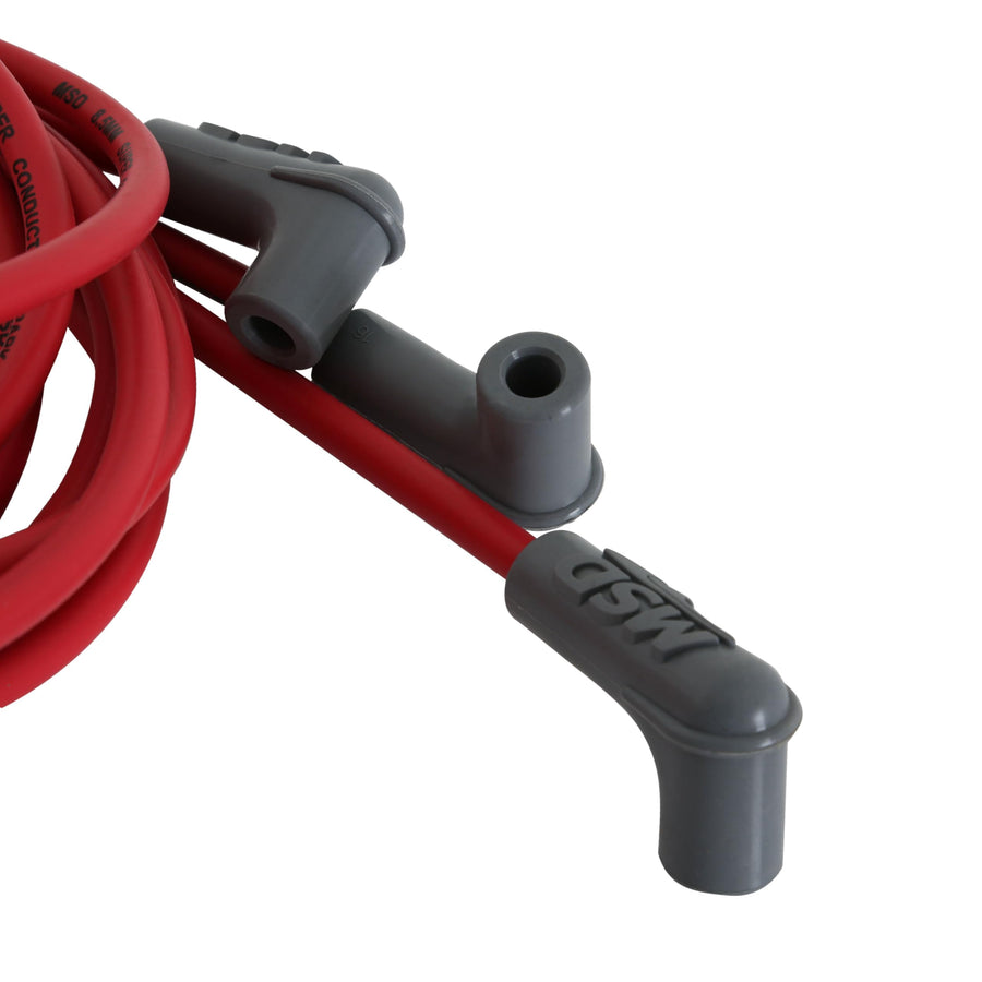 Super Conductor MSD 31459 Spark Plug Wire Set Red
