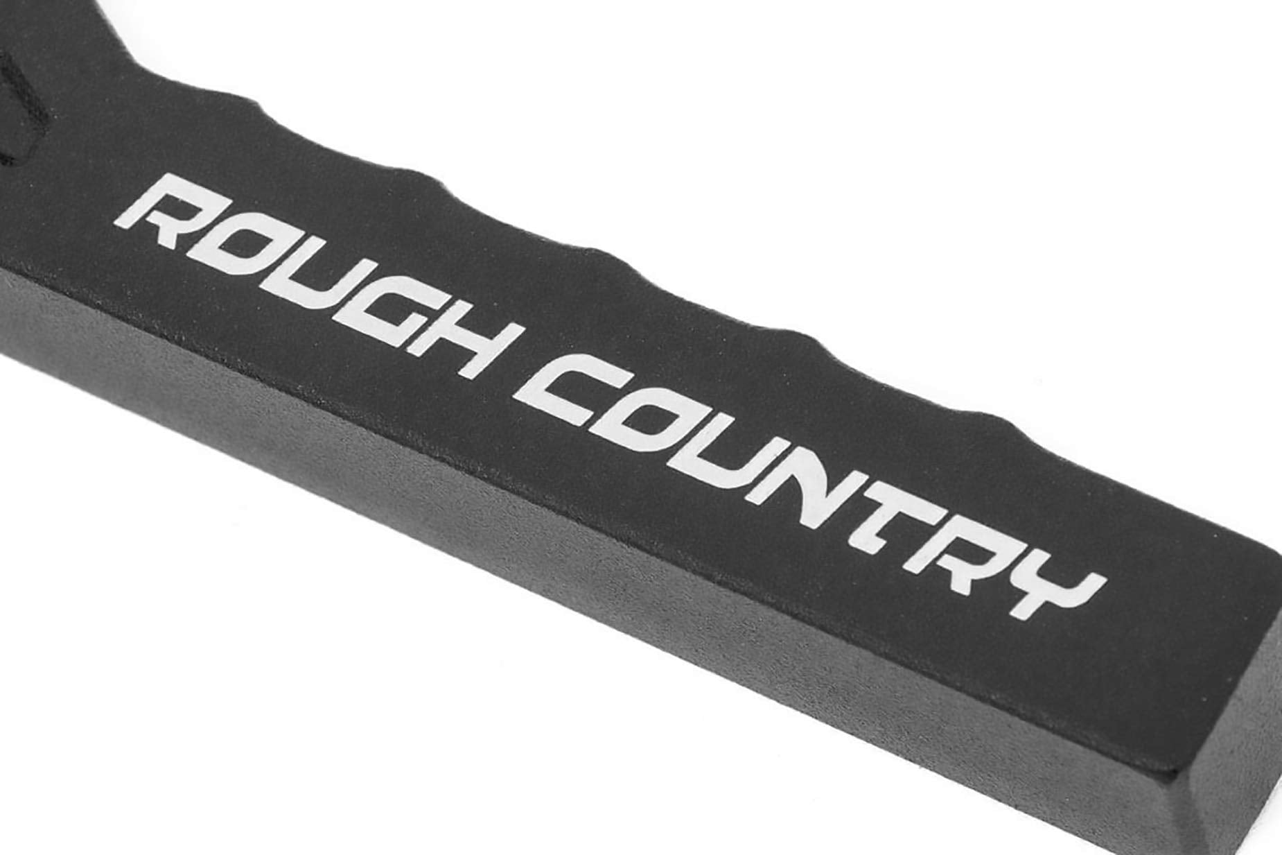 Rough Country Aluminum Front Grab Handles for Jeep Wrangler JK (2007-2018) - Black, Pair