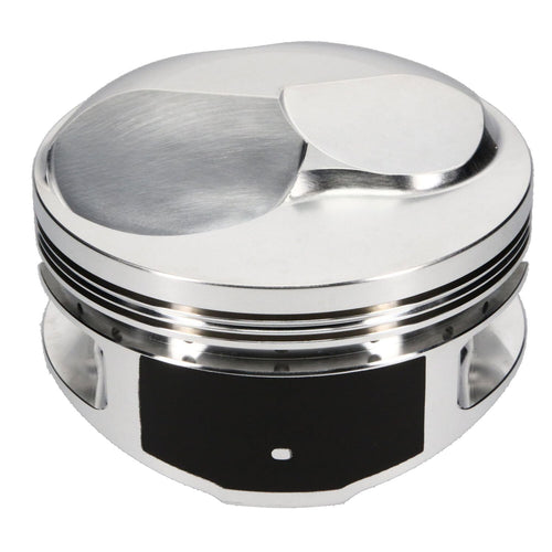 JE Pistons Big Block JE Piston, Open Chamber Dome, Forged, 4.350 in Bore, 1/16 x 1/16 x 3/16 in Ring Grooves, Plus 43.00 cc