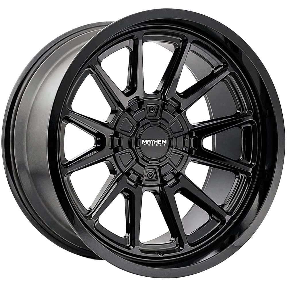 Intrepid MAYHEM 8116 Gloss Black 18X9 8x165.1-12MM 125.2MM