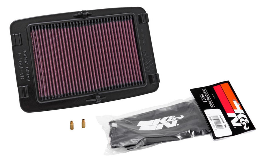 Honda K&N HA-4506-T POWERLID High Performance Replacement Air Filter, Black
