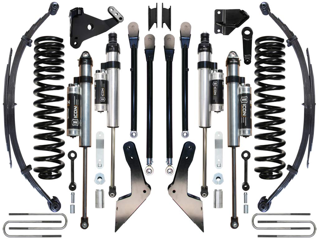 7" Lift ICON, Stage 5 Suspension System, Compatible with 2008-2010 Ford F250/F350, K67204