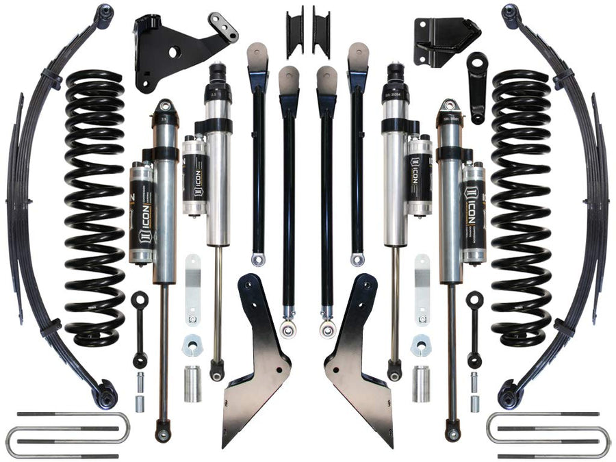 7" Lift ICON, Stage 5 Suspension System, Compatible with 2008-2010 Ford F250/F350, K67204