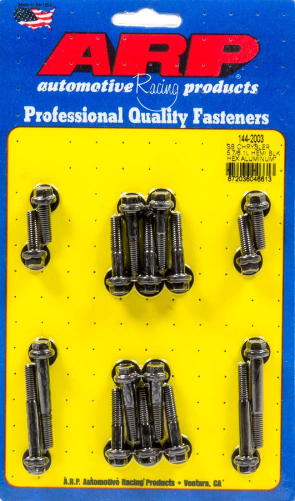 Intake Manifold Bolt Kit ARP 144-2003 (fold Bot 6pt Mopar 5.7/6.1L Hemi)