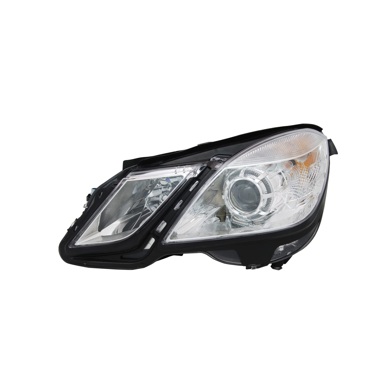Left TYC Headlight Assembly Compatible with 2010-2013 Mercedes Benz E-class