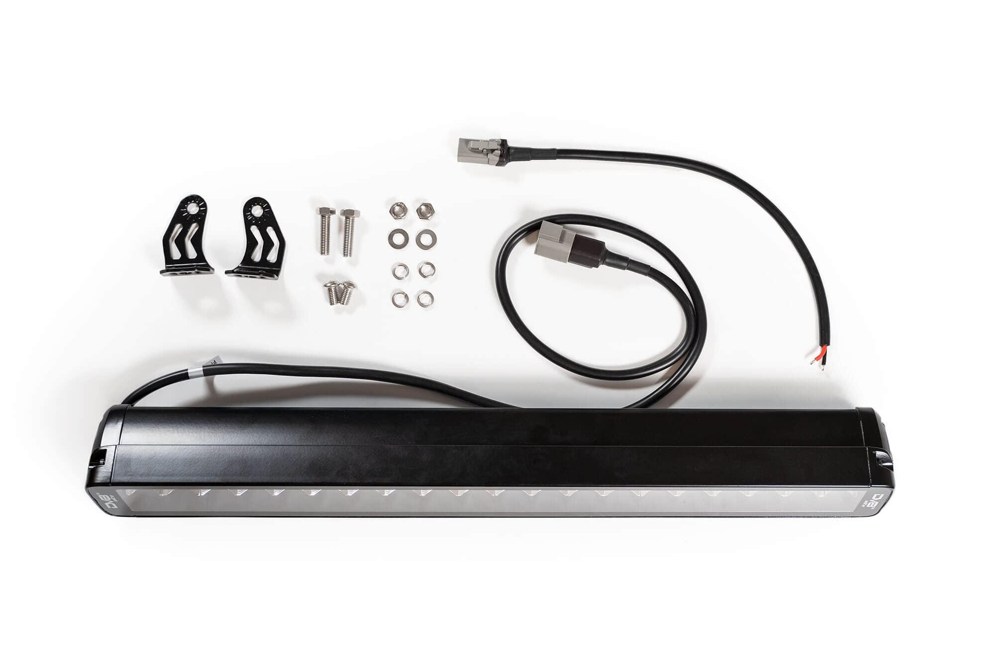 LED Light Bar DV8 Offroad | 20" Dual Row | 16,800 Lumen from LED's | Bezel-Less Housing w/Heat Fins | IP68 Rated UV Resistant Lens | Flood/Spot Pattern | Elite Series BE20SW105W
