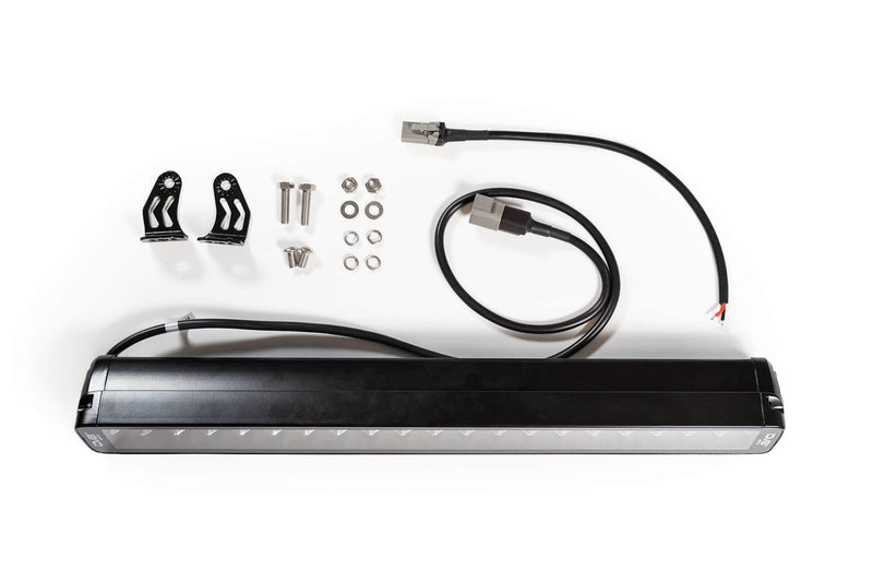 LED Light Bar DV8 Offroad | 20" Dual Row | 16,800 Lumen from LED's | Bezel-Less Housing w/Heat Fins | IP68 Rated UV Resistant Lens | Flood/Spot Pattern | Elite Series BE20SW105W