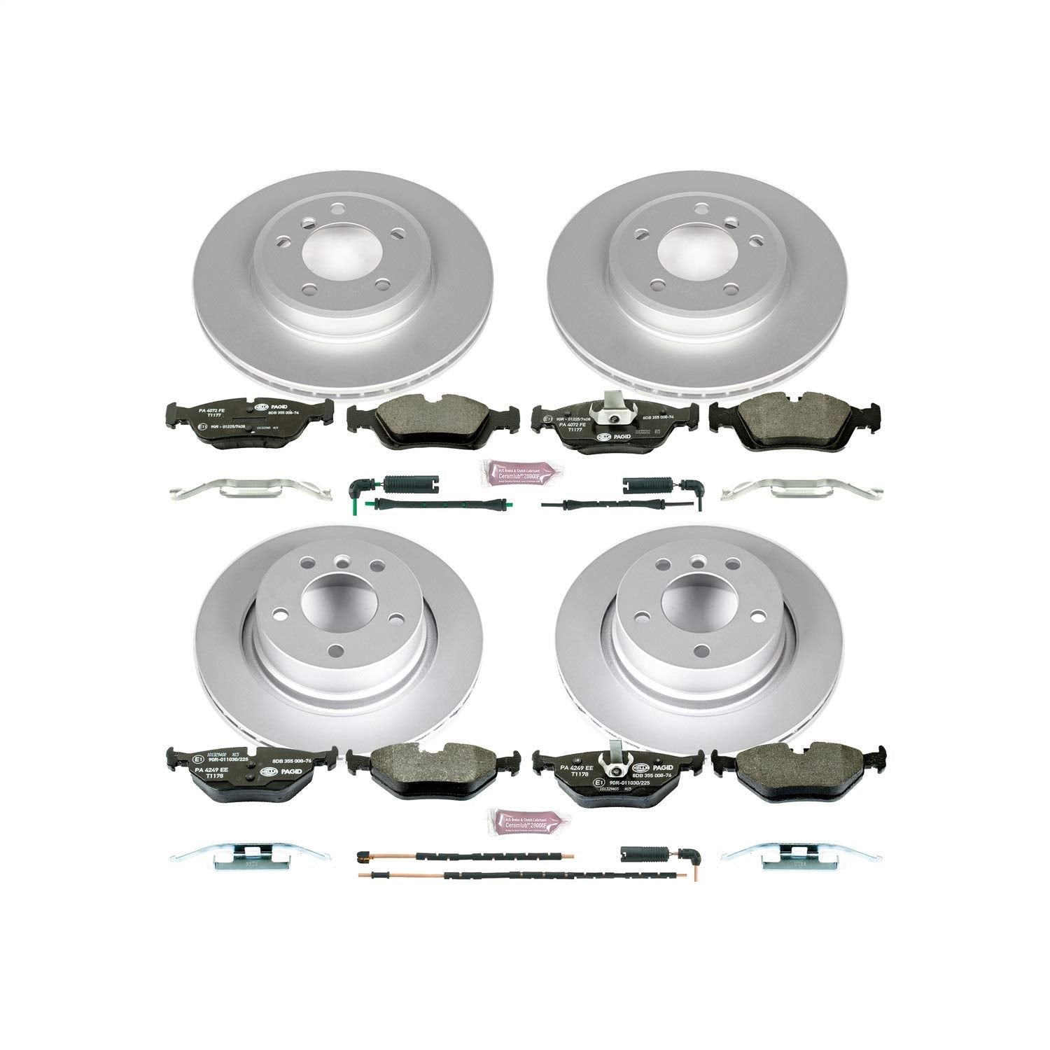 Euro-Stop Brake Kit Power Stop ESK873 For BMW Z4 2003-2008 [Model Specific]