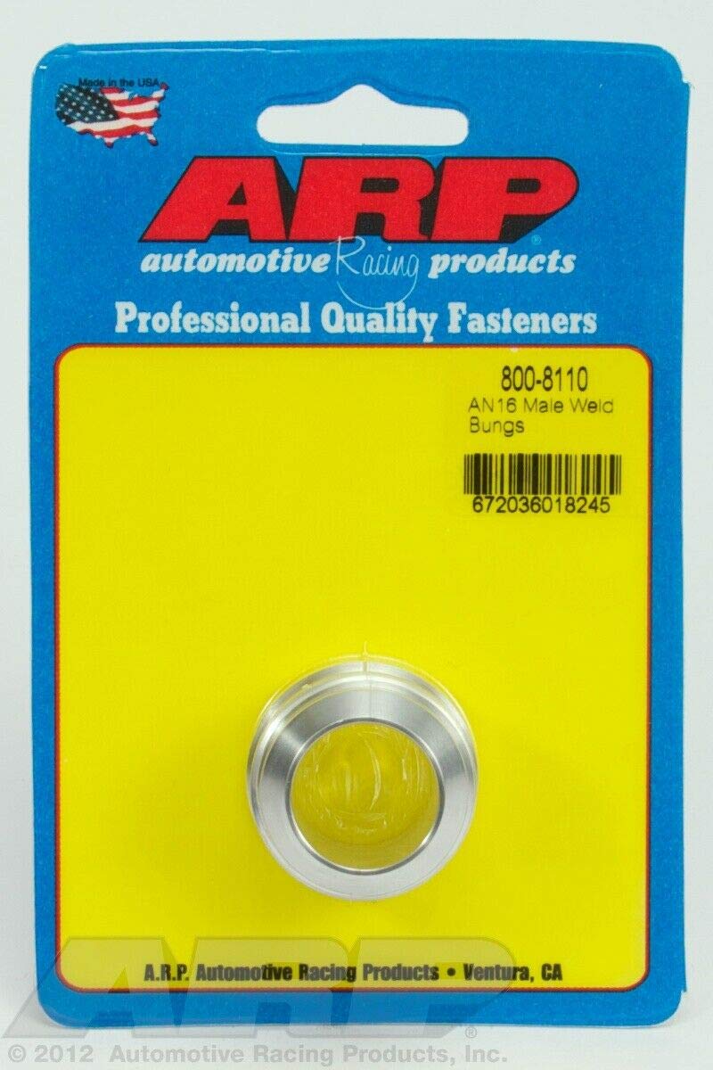 800-8110 ARP Male Weld Bung, AN16, Aluminum