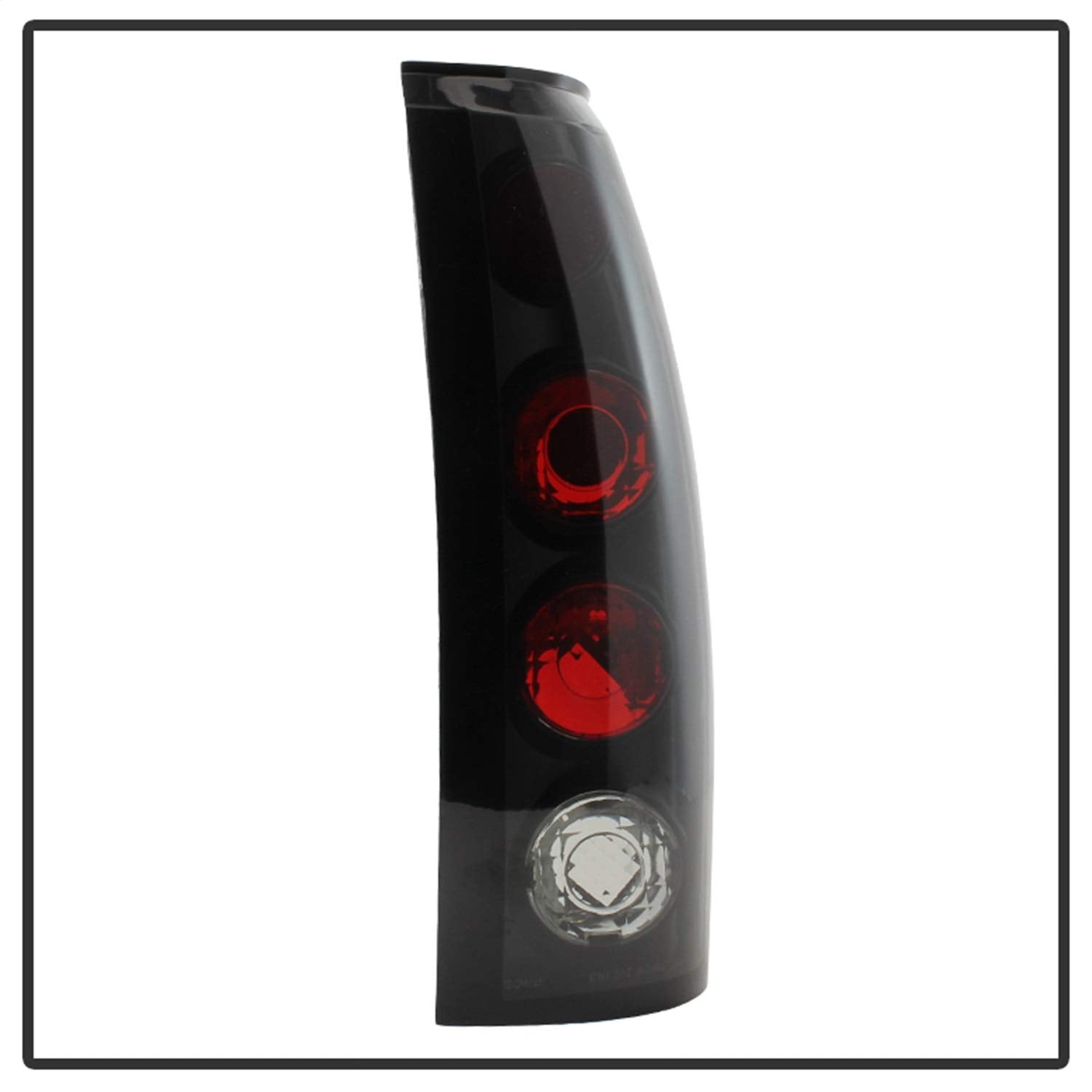 Auto Spyder 5077967 Euro Style Tail Lights Black/Smoked