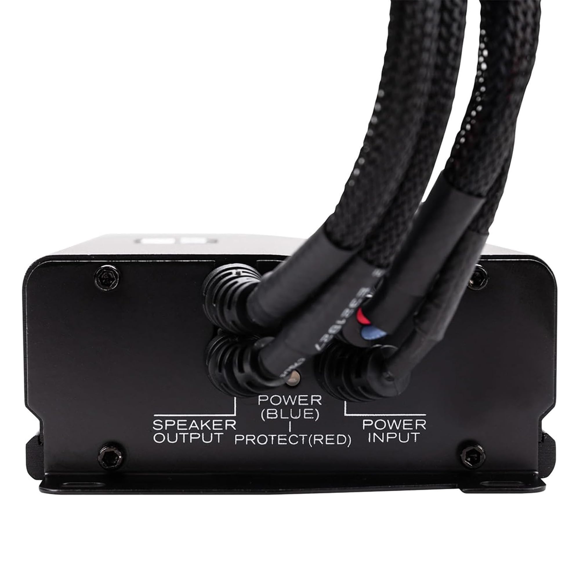 Nautic MB Quart 400W Powersports Amplifier, Marine Grade, IPX67, 2 Channel, Full Range Class D, with Quick Disconnect, NA2-400.2RC