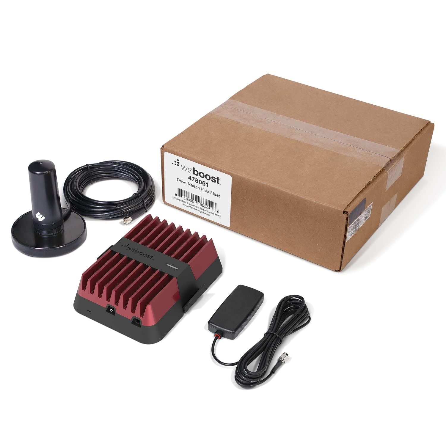 Drive Reach Flex Fleet weBoost 478061 5G-Compatible in-Vehicle Signal Booster