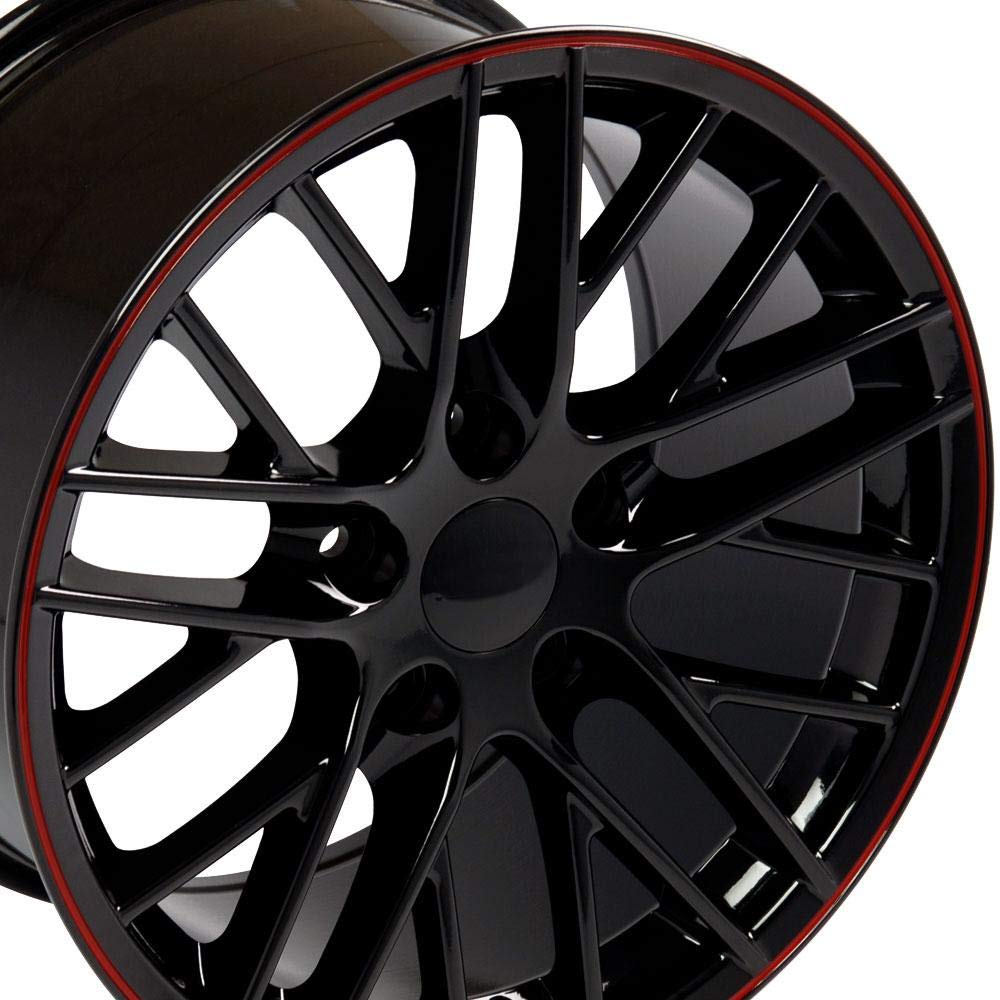 CV08A-18105-5475-56BR Black Wheel OE Wheels LLC Painted (18 x 10.5 inches /5 x 120 mm, 56 mm Offset)