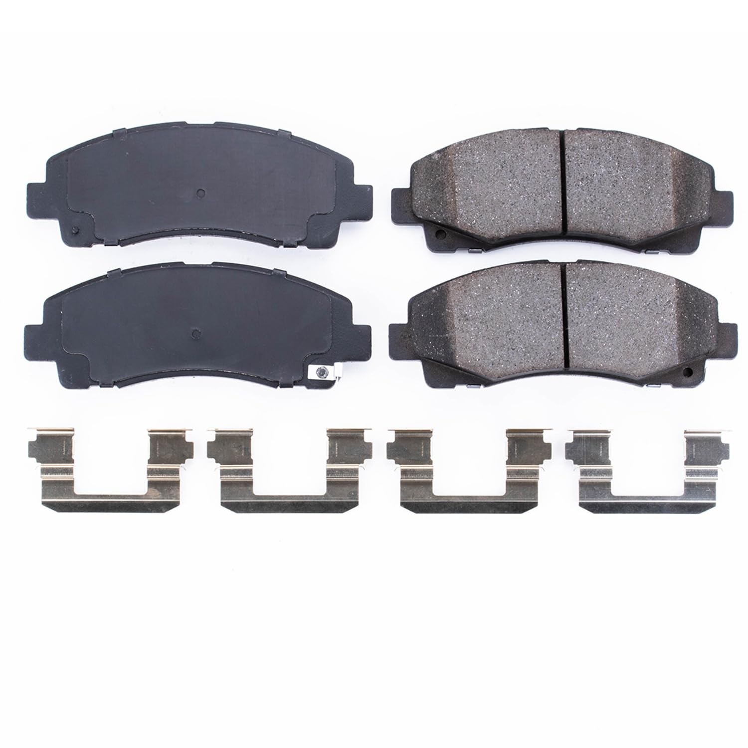 Power Stop Brake Kit Front For Acura TL 2009-14 | Honda Ridgeline 2006-11 - Ceramic Brake Pads With Installation Hardware, 17-1102