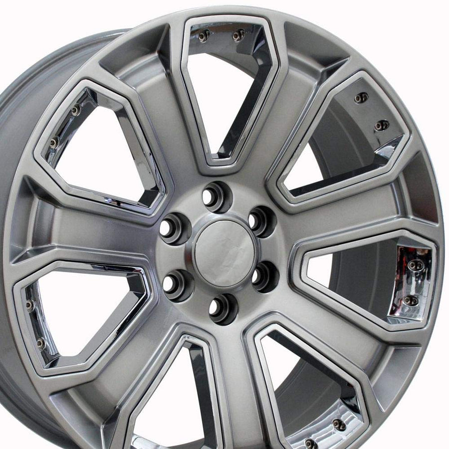Hyper Black Wheel OE Wheels LLC CV93-20085-6550-31HB-ic Painted (20 x 8.5 inches /6 x 139 mm, 31 mm Offset)