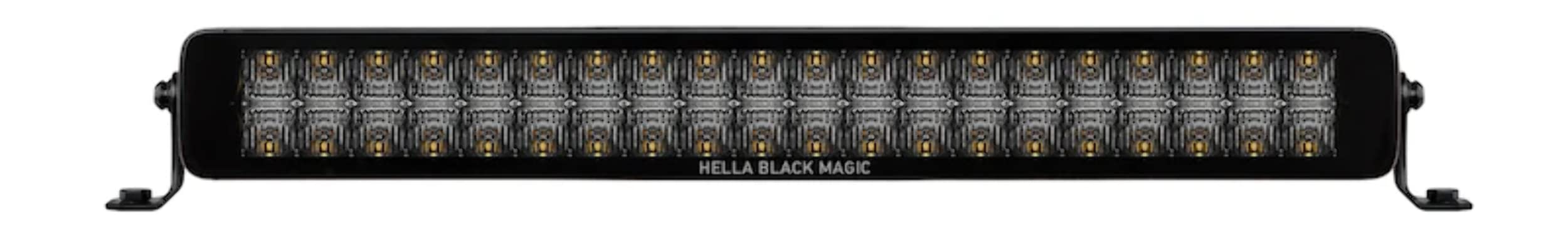 Black Magic Hella LED Series 21.5 Inch Double Lightbar - LED Spotlight- Performance High Beam Off-Road Light for Pickup Trucks, ATV, SUV, 4x4, Jeep, Tractors / 358176401