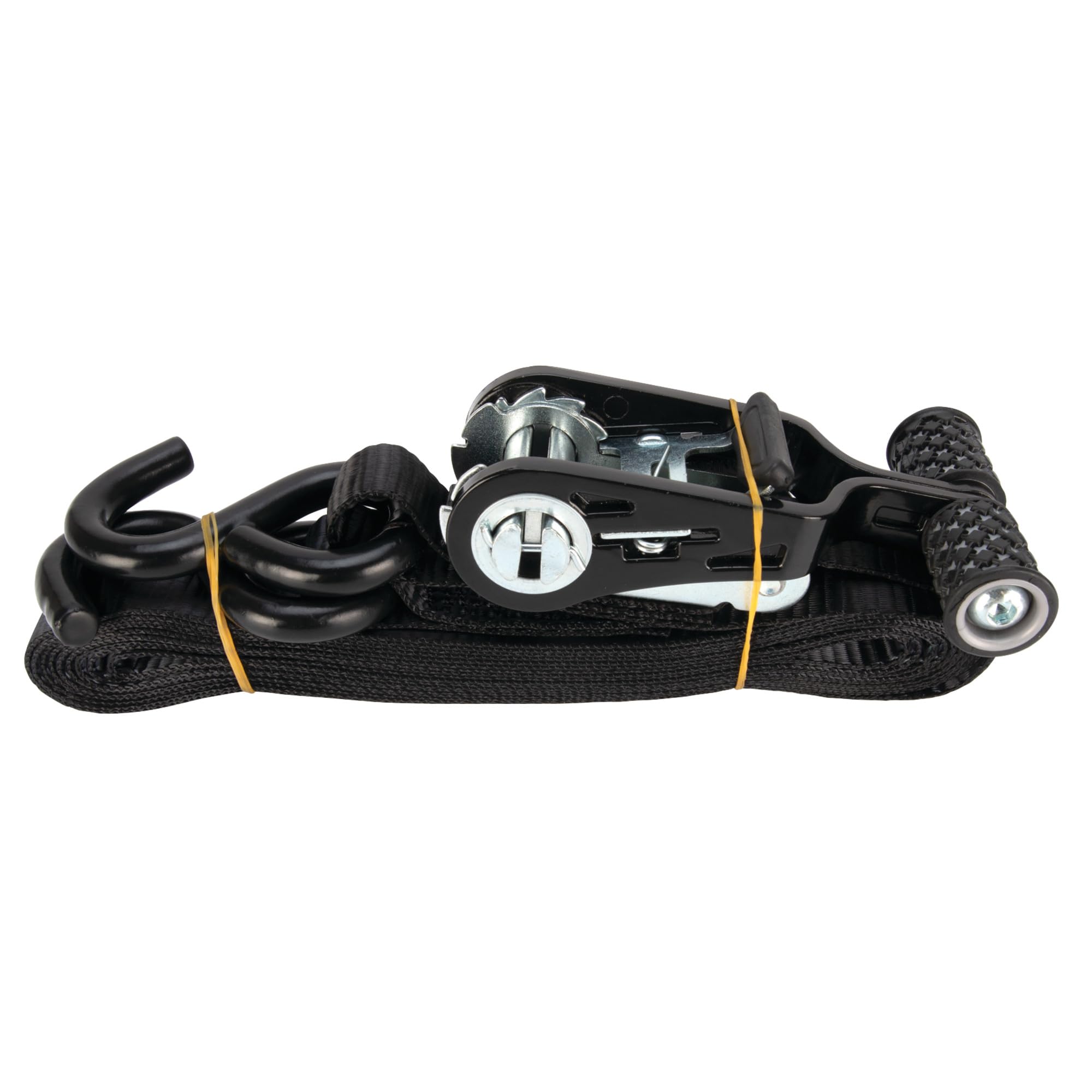 W1853 Performance Tool 1-Inch X 15' T-Handle Tie Down - Heavy Duty Ratchet Straps for Secure Cargo Transport and Hauling Needs